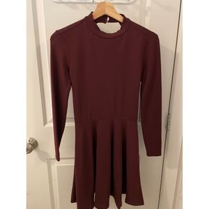 American Apparel burgundy dress